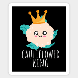 Cauliflower King Cute Sticker